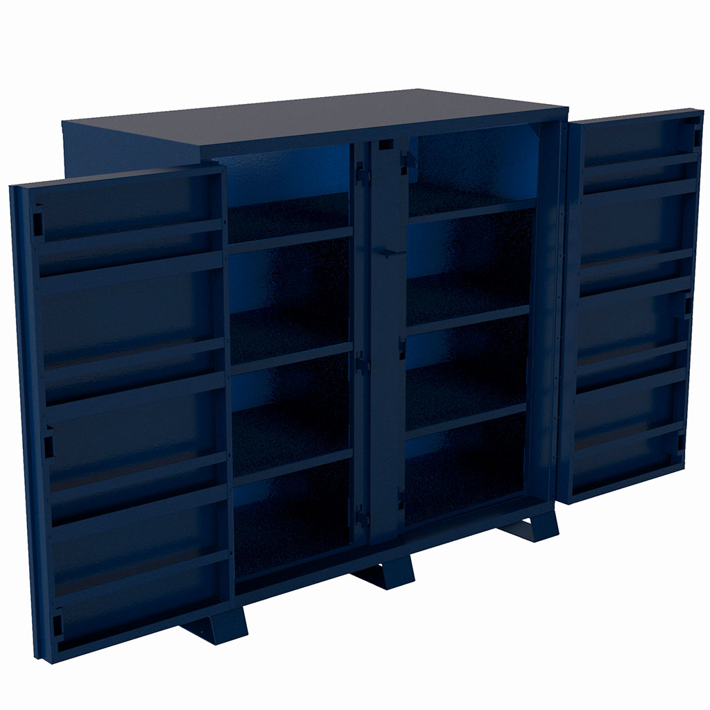 DuraBox 60in x 24in x 60in Jobsite Cabinet - Utility and Pocket Knives